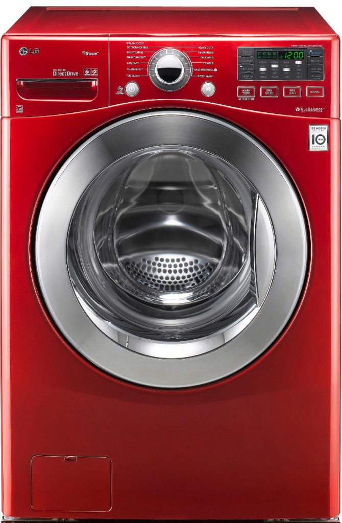Front-loading washer maintained through regular washer repair service to enhance efficiency and extend its lifespan.